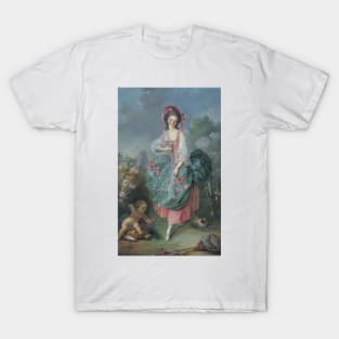 Mademoiselle Guimard as Terpsichore - Jacques-Louis David T-Shirt